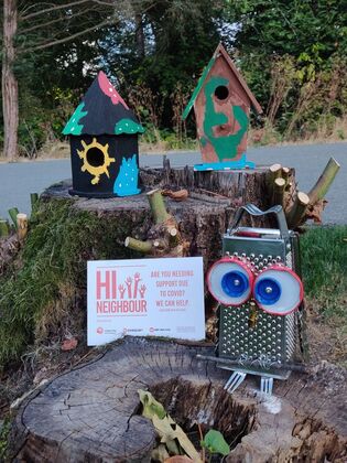 United Way Moodyville Birdhouse Local Love Project